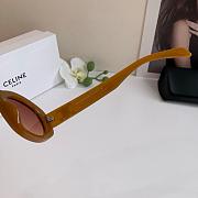 Fortok Celine Triomphe Oval Sunglasses Brown - 3