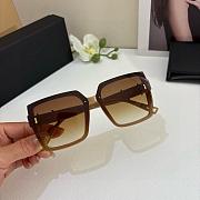 Fortok YSL Saint Laurent Eyewear Oversized-Frame Sunglasses Brown - 6