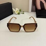 Fortok YSL Saint Laurent Eyewear Oversized-Frame Sunglasses Brown - 4