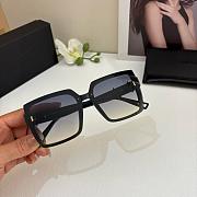 Fortok YSL Saint Laurent Eyewear Oversized-Frame Sunglasses Black - Black Hardware - 5