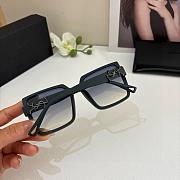 Fortok YSL Saint Laurent Eyewear Oversized-Frame Sunglasses Black - Black Hardware - 4