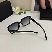 Fortok YSL Saint Laurent Eyewear Oversized-Frame Sunglasses Black - Black Hardware - 2