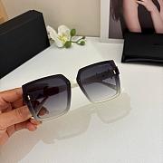 Fortok YSL Saint Laurent Eyewear Oversized-Frame Sunglasses White - 2