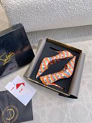 Fortok Christian Louboutin Miss Z Printed 100mm - 2