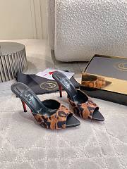 Fortok Christian Louboutin Miss Z Mule Printed 85mm/100mm - 1