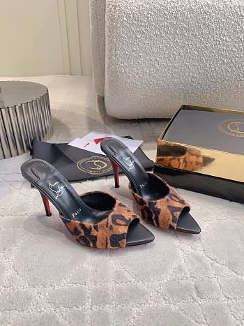 Fortok Christian Louboutin Miss Z Mule Printed 85mm/100mm