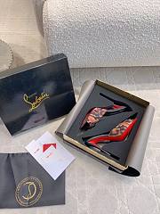 Fortok Christian Louboutin Miss Z Mule Printed 85mm/100mm - 5