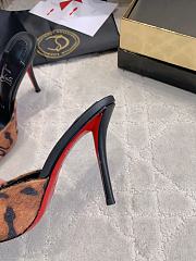 Fortok Christian Louboutin Miss Z Mule Printed 85mm/100mm - 2