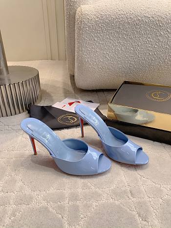 Fortok Christian Louboutin Me Dolly Blue 6.5/8.5/10cm