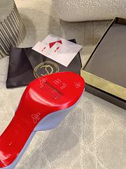 Fortok Christian Louboutin Me Dolly Blue 6.5/8.5/10cm - 3