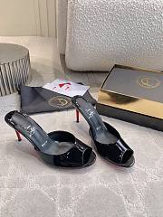 Fortok Christian Louboutin Me Dolly Black 6.5/8.5/10cm - 1