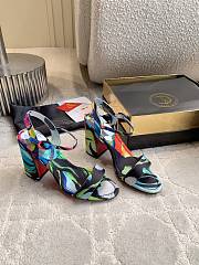 Fortok Christian Louboutin Miss Jane Printed 5.5/8.5cm - 1