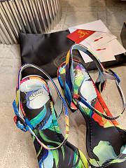 Fortok Christian Louboutin Miss Jane Printed 5.5/8.5cm - 2