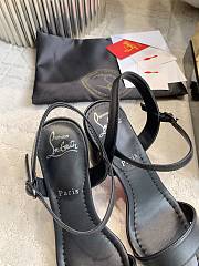 Fortok Christian Louboutin Miss Jane Black 5.5/8.5cm - 6