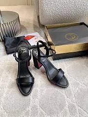 Fortok Christian Louboutin Miss Jane Black 5.5/8.5cm - 4