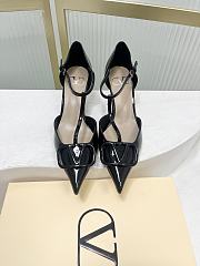 Fortok Valentino Garavani VLogo Signature T-strap pumps Black 6.5cm - 1