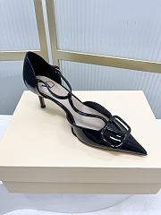 Fortok Valentino Garavani VLogo Signature T-strap pumps Black 6.5cm - 6