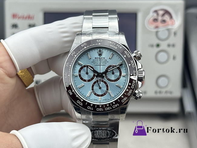 Fortok Rolex Cosmograph Daytona Platinum Oyster 40mm Watch  - 1