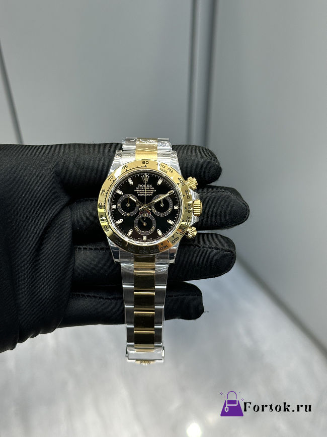 Fortok Rolex Cosmograph Daytona Oystersteel/Yellow Gold 40mm Watch - 1