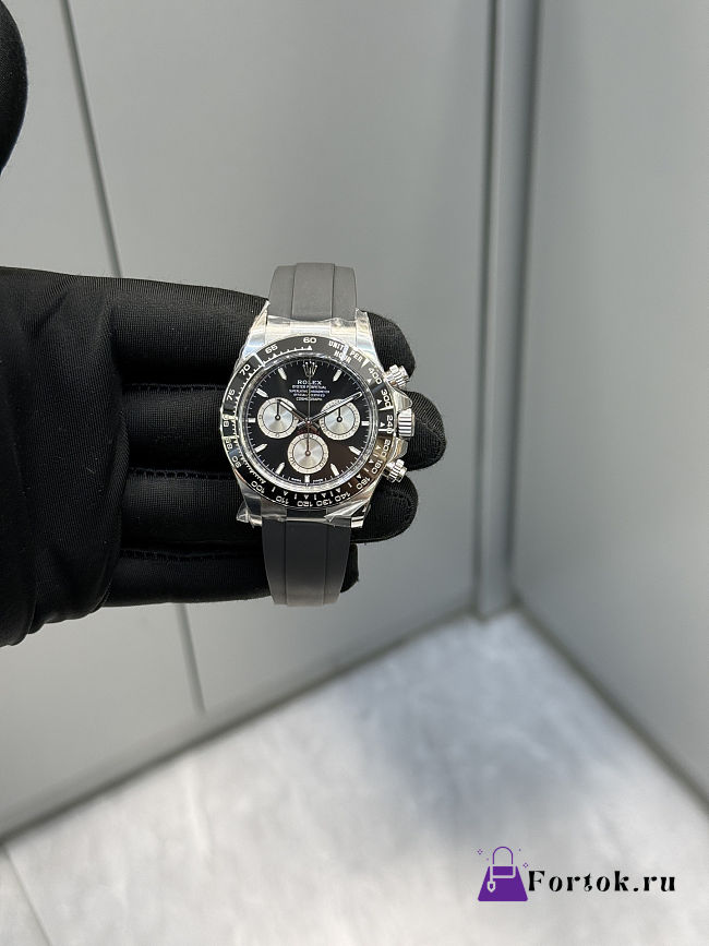 Fortok Rolex Cosmograph Daytona White Gold 40mm Watch - 1