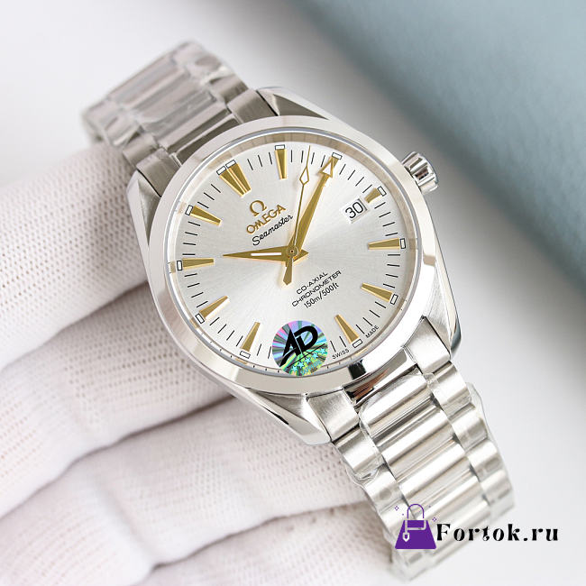 Fortok OMEGA Seamaster Aqua Terra Multicolor 39mm Watch - 1