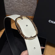 Fortok Chanel Belt White 30mm - 2