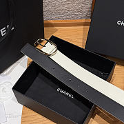 Fortok Chanel Belt White 30mm - 6