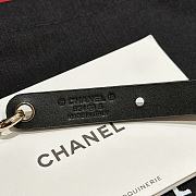 Fortok Chanel chain leather belt CC Black - 4