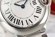 Fortok Cartier Ballon Bleu watch Steel 28mm - 3