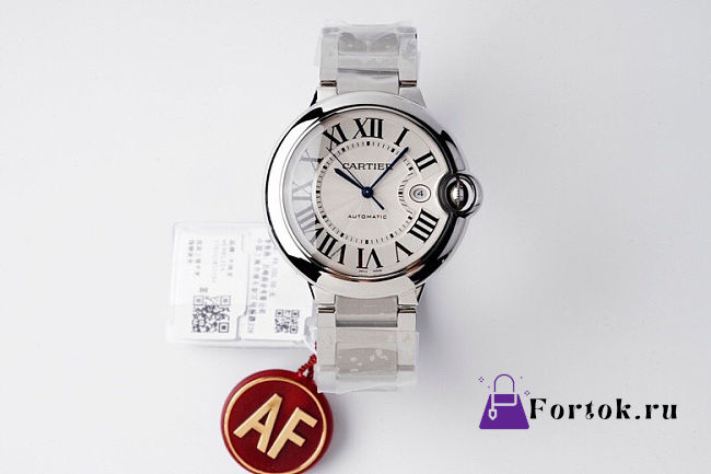 Fortok Cartier Ballon Bleu watch Steel 42mm - 1