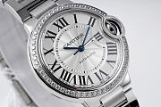 Fortok Cartier Ballon Bleu watch With Diamond 33mm - 3