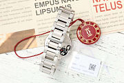 Fortok Cartier Ballon Bleu watch Steel/Pink sunray dial 28mm  - 5