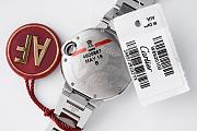 Fortok Cartier Ballon Bleu watch Steel/Pink sunray dial 33mm  - 2