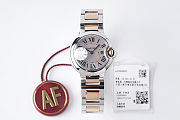 Fortok Cartier Ballon Bleu watch Steel/Rose Gold 28mm - 1