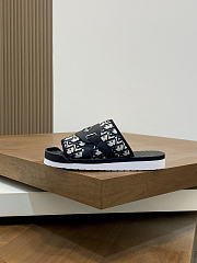 Fortok Dior 2026ss Dior Alpha Sandals Men Slides Black And Brown - 2