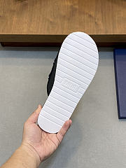 Fortok Dior 2026ss Dior H-Town Men Slides Black - 2