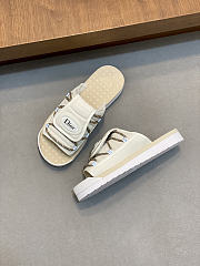 Fortok Dior 2026ss Dior H-Town Men Slides Beige - 3