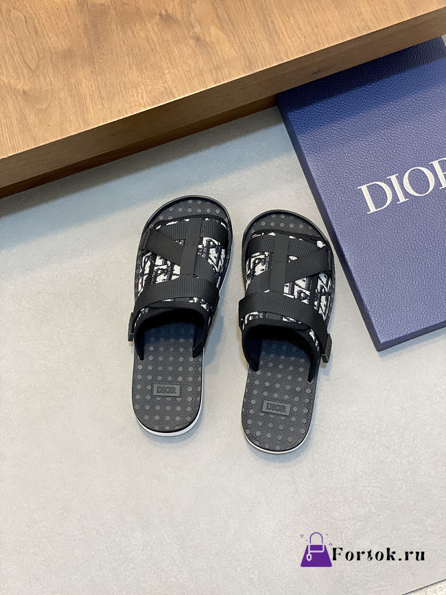 Fortok Fortok Dior 2026ss Dior H-Town Men Slides 05 - 1