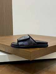 Fortok Louis Vuitton Miami Men Mules Black 02 - 6