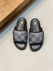 Fortok Louis Vuitton Miami Men Mules Black 02 - 5