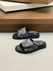 Fortok Louis Vuitton Miami Men Mules Black 02 - 4