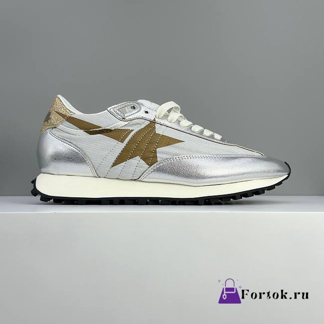 Fortok Golden Goose Marathon sneakers Silver 4.5cm - 1