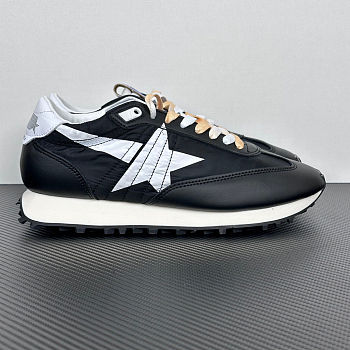 Fortok Golden Goose Marathon sneakers Black feature two-color shoelaces 4.5cm
