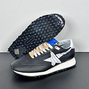 Fortok Golden Goose Marathon sneakers Black feature two-color shoelaces 4.5cm - 5
