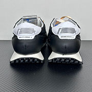 Fortok Golden Goose Marathon sneakers Black feature two-color shoelaces 4.5cm - 4