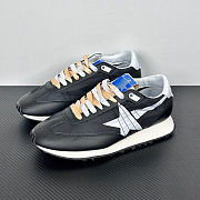 Fortok Golden Goose Marathon sneakers Black feature two-color shoelaces 4.5cm - 3