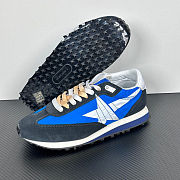 Fortok Golden Goose Marathon sneakers in blue Suede 4.5cm - 2