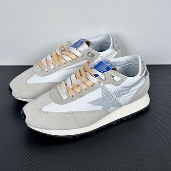Fortok Golden Goose Marathon sneakers - Grey Suede - two-color shoelaces