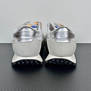 Fortok Golden Goose Marathon sneakers - Grey Suede - two-color shoelaces - 3