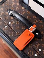 Fortok Louis Vuitton Monogram Rolling Trunk Suitcase Brown/Black 55 x 24 x 39cm - 2